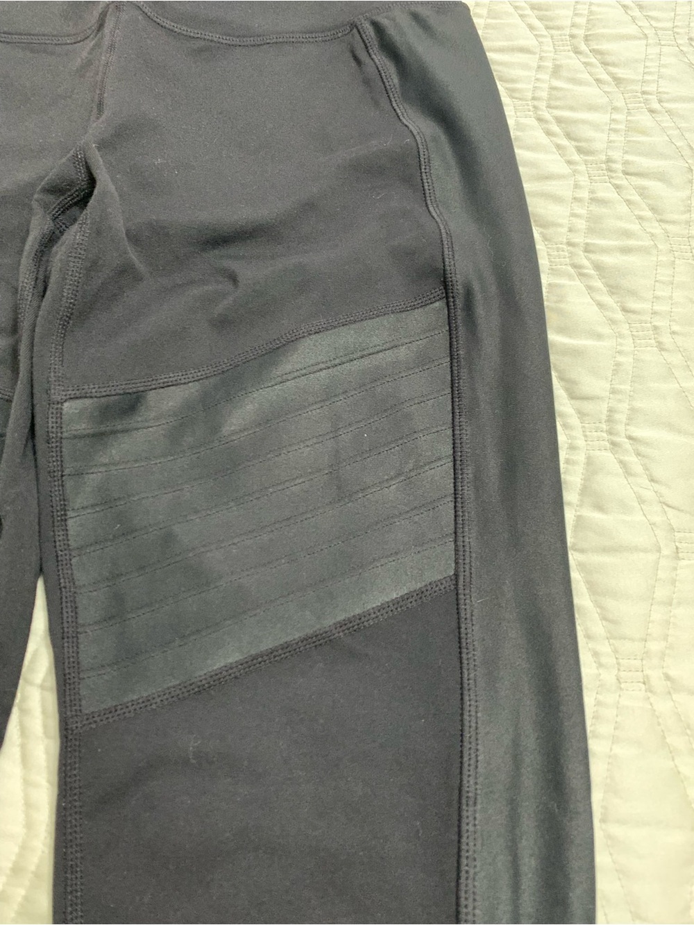 Women's Athleta Black Moto Leggings Size Medium
